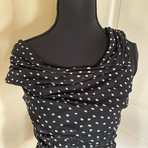 White House Black Market Off the Shoulder Ruched Top